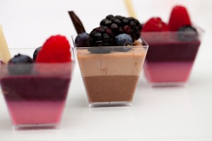 Berry and Chocolate Mousse